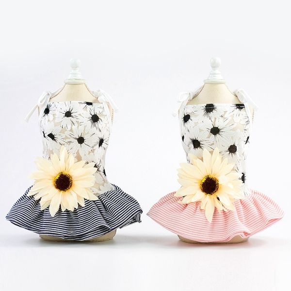 pet dress spring and summer sling skirt party tutu dancing dress big sunflower on back small medium dogs pet accessories
pet dress spring and summer sling skirt party tutu dancing dress big sunflower on back small medium dogs pet accessories