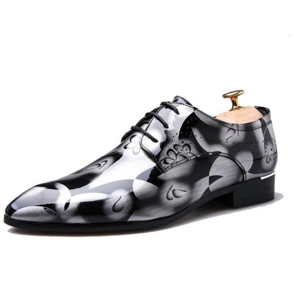 men shoes 2022 new spring dress shoes business pu leather lace-up footwear formal shoes for wedding party, Black
men shoes 2022 new spring dress shoes business pu leather lace-up footwear formal shoes for wedding party, Black