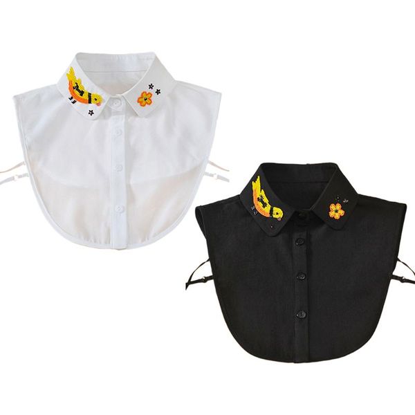 womens handmade beading detachable fake collar crystal oriole bird half shirt, Black;blue
womens handmade beading detachable fake collar crystal oriole bird half shirt, Black;blue