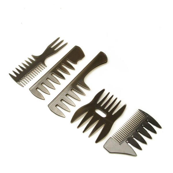 professional double side hair styling comb wide tooth comb for cool men ancient oil head combs head tool mohawk hair brushes, Silver
professional double side hair styling comb wide tooth comb for cool men ancient oil head combs head tool mohawk hair brushes, Silver