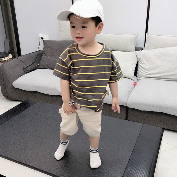 boys designer clothing sets summer fashion tshirts + shorts two pieces sets kids boys new striped printed t shirts children clothing, White
boys designer clothing sets summer fashion tshirts + shorts two pieces sets kids boys new striped printed t shirts children clothing, White