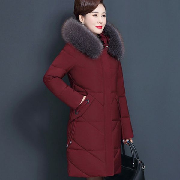 ms. winter coat high-end new mother coat long section middle-aged cotton padded thickening elderly foreign cotton jacket, Black
ms. winter coat high-end new mother coat long section middle-aged cotton padded thickening elderly foreign cotton jacket, Black