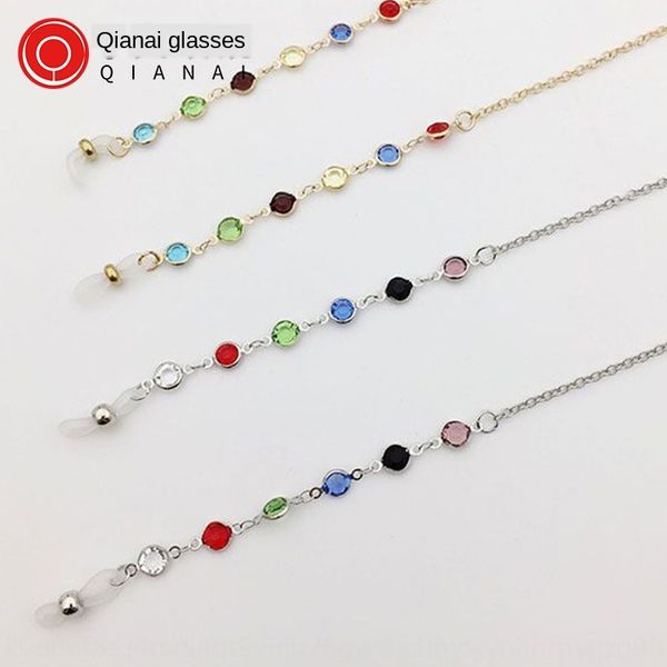 qianyai hanging plain sun glasses hanging chain hipster glasses frame decorative chain, Silver
qianyai hanging plain sun glasses hanging chain hipster glasses frame decorative chain, Silver