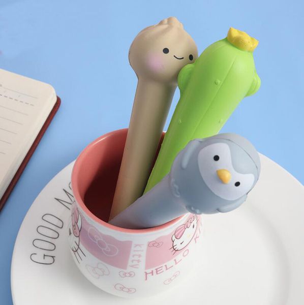 1pc decompression pen cute cactus penguin gel pens 0.5mm black ink soft flexible school student gift supplies (-4038
1pc decompression pen cute cactus penguin gel pens 0.5mm black ink soft flexible school student gift supplies (-4038