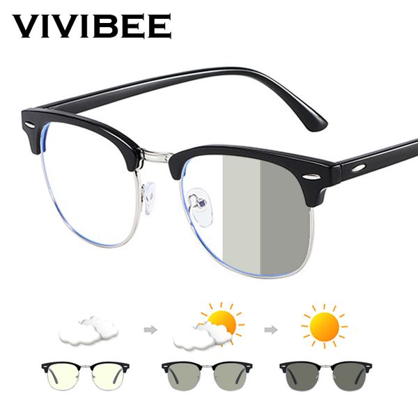 pchromic glasses men anti blue light blocking color changing eyeglasses square computer blue ray retro women eyewear, White;black
pchromic glasses men anti blue light blocking color changing eyeglasses square computer blue ray retro women eyewear, White;black