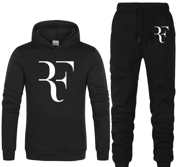 2 pieces tracksuit fashion roger federer rf print hoodies pants men casual hip hop mens hoodie sweatshirts man hoody clothing, Black
2 pieces tracksuit fashion roger federer rf print hoodies pants men casual hip hop mens hoodie sweatshirts man hoody clothing, Black