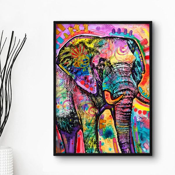 modern abstract animal oil painting on canvas wall art picture colorful elephant canvas oil paintings for home decor 191003
modern abstract animal oil painting on canvas wall art picture colorful elephant canvas oil paintings for home decor 191003