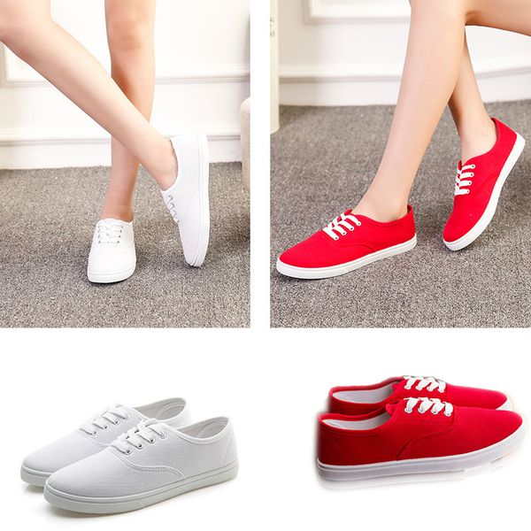 canvas shoes white shoes women's casual flat 2019 autumn new style versatile korean-style lace-up students shoes, Black
canvas shoes white shoes women's casual flat 2019 autumn new style versatile korean-style lace-up students shoes, Black
