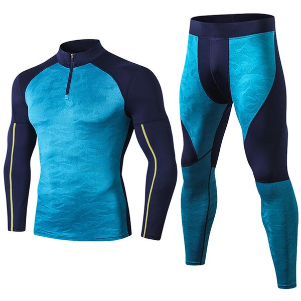 psvteide 2 piece tracksuit men sport wear compression set sportswear man long sleeve cycling jerseys slim fit comfortable suits, Black;blue
psvteide 2 piece tracksuit men sport wear compression set sportswear man long sleeve cycling jerseys slim fit comfortable suits, Black;blue
