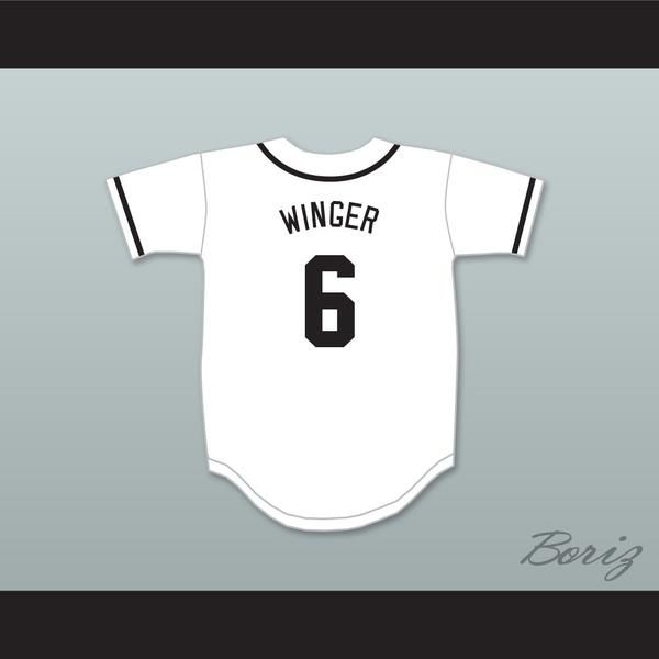 Kip Winger 6 Salamanders Baseball Jersey 1st Annual Rock N' Jock Diamond Derby.
Kip Winger 6 Salamanders Baseball Jersey 1st Annual Rock N' Jock Diamond Derby.