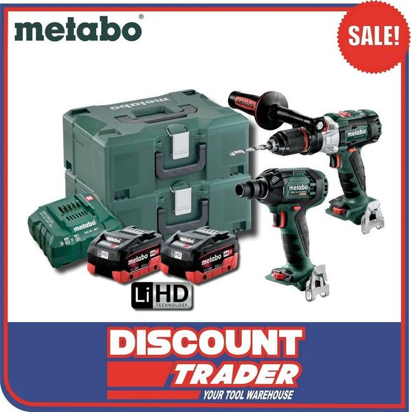 metabo 18v 5.5ah lihd brushless cordless hammer drill & impact wrench au68901955
metabo 18v 5.5ah lihd brushless cordless hammer drill & impact wrench au68901955