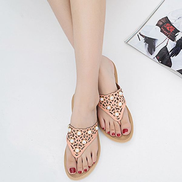 vogue nice women slippers hallow out summer flip flops bohemia flat slippers women shoes casual home, Black
vogue nice women slippers hallow out summer flip flops bohemia flat slippers women shoes casual home, Black