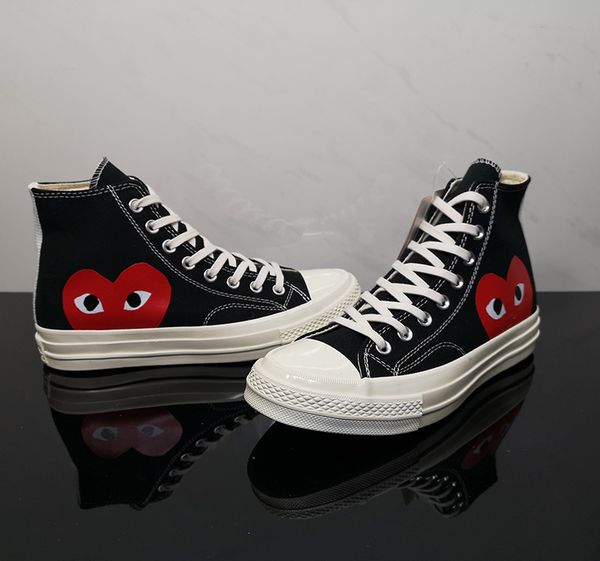 1970s big eyes play chuck 70 heart 70s hi canvas skate shoes classic 1970 canvas shoes jointly name skateboard casual sneakers size 36-44, White;red
1970s big eyes play chuck 70 heart 70s hi canvas skate shoes classic 1970 canvas shoes jointly name skateboard casual sneakers size 36-44, White;red