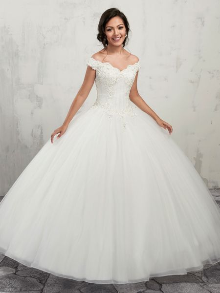 charming white v-neck applique beads ball gown wedding dresses bridal pageant dresses wedding attire dresses custom size 2-16 kf1127179
charming white v-neck applique beads ball gown wedding dresses bridal pageant dresses wedding attire dresses custom size 2-16 kf1127179
