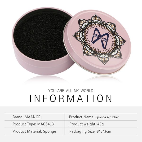 new maange make-up brushes cleaner sponge mini pocket size portable make-up tools clean brushes with metal case
new maange make-up brushes cleaner sponge mini pocket size portable make-up tools clean brushes with metal case
