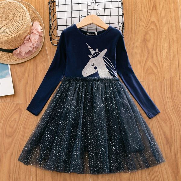 princess unicorn dress for girls dress long sleeve clothes children clothing kids dresses for girls casual wear 3 8y vestodos, Red;yellow
princess unicorn dress for girls dress long sleeve clothes children clothing kids dresses for girls casual wear 3 8y vestodos, Red;yellow