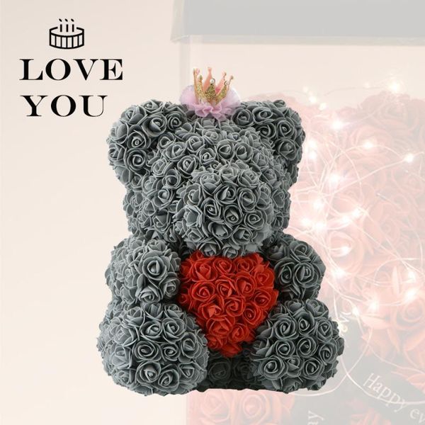 2020 the diy valentines day gifts 35cm black rose bear with red heart and lovely crown for girl friend wife lover kids
2020 the diy valentines day gifts 35cm black rose bear with red heart and lovely crown for girl friend wife lover kids