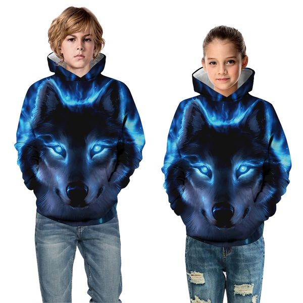 2019 autumn winter girls hoodies boys sweatshirts blue fire wolf head galaxy moon print 3d kids pullovers children clothes, Black
2019 autumn winter girls hoodies boys sweatshirts blue fire wolf head galaxy moon print 3d kids pullovers children clothes, Black