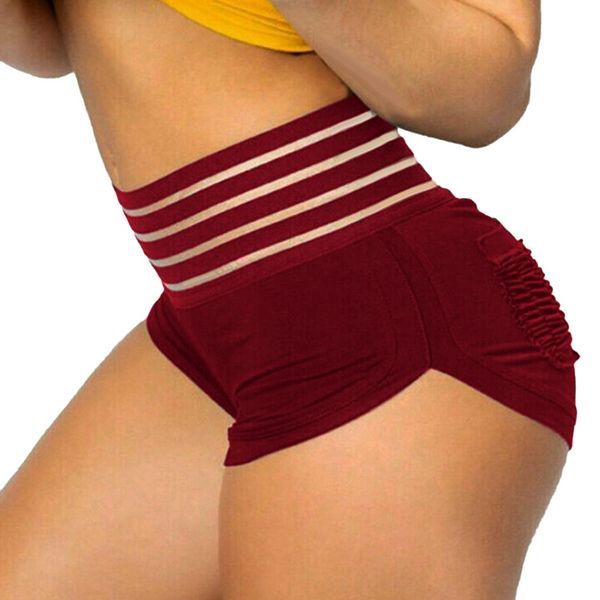 women's high waist tight peach hip shorts hip yoga pants fitness running, White;red
women's high waist tight peach hip shorts hip yoga pants fitness running, White;red