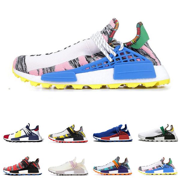 2019 hu pharrell williams human race men women running shoes nerd black blue green solar pack mens trainer sports sneakers, White;red
2019 hu pharrell williams human race men women running shoes nerd black blue green solar pack mens trainer sports sneakers, White;red