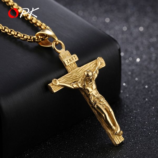 brand men necklace christian jesus cross necklace fashion hip hop simple sen catholic pendant punk ins men cool jewelry, Silver
brand men necklace christian jesus cross necklace fashion hip hop simple sen catholic pendant punk ins men cool jewelry, Silver