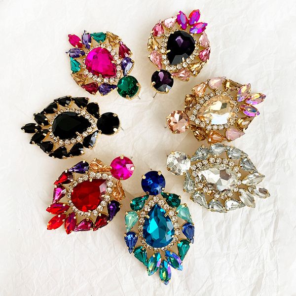 flower crystal earrings for jewelry classic luxurious color bling crystal long tassel drop earrings for women wedding 2019, Silver
flower crystal earrings for jewelry classic luxurious color bling crystal long tassel drop earrings for women wedding 2019, Silver
