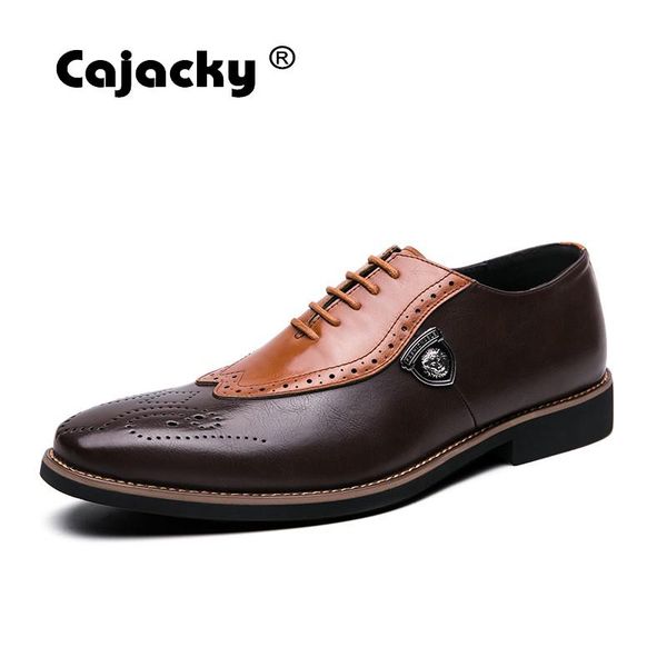 cajacky men leather shoes big size mens casual shoes fashion male brogues lace up men oxfords sewing business dress zapatos plus, Black
cajacky men leather shoes big size mens casual shoes fashion male brogues lace up men oxfords sewing business dress zapatos plus, Black