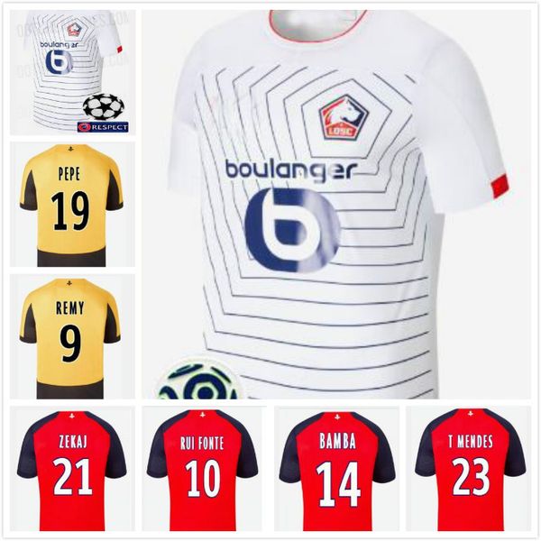 new 2019 2020 lille losc soccer jersey 19 20 home pepe #19 remy #9 bamba # 14 r.leao #7 soccer football jersey shirts maillot de football, Black;red
new 2019 2020 lille losc soccer jersey 19 20 home pepe #19 remy #9 bamba # 14 r.leao #7 soccer football jersey shirts maillot de football, Black;red
