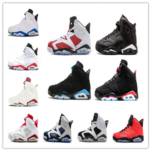 6s mens basketball shoes alternate angry bull black cat carmine unc black infrared marron sport blue oreo men sport trainers 40-47
6s mens basketball shoes alternate angry bull black cat carmine unc black infrared marron sport blue oreo men sport trainers 40-47