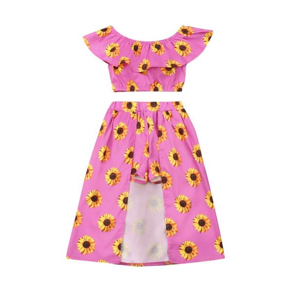 toddler kids baby girl 1-6y clothes sets sunflower crop +shorts skirts 2pcs outfits set, White
toddler kids baby girl 1-6y clothes sets sunflower crop +shorts skirts 2pcs outfits set, White