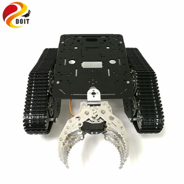 tank chassis with mechanical claw, tracked chassis with gripper, tracked vehicles, tank robot,rc tank for diy robot project
tank chassis with mechanical claw, tracked chassis with gripper, tracked vehicles, tank robot,rc tank for diy robot project