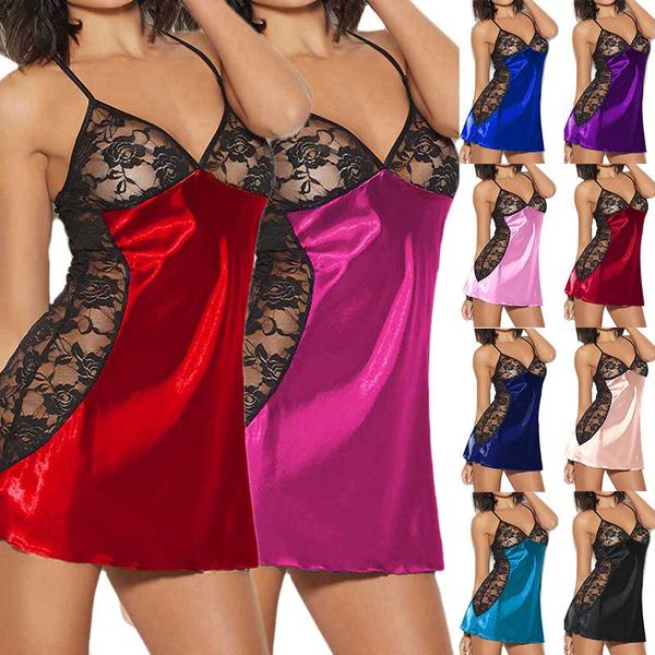 сексуальные женщины nightgowns женщина шнурок v-образный вырез пижама платье женского повседневных рукава мини nightdress lady plus размер д, Black;red
сексуальные женщины nightgowns женщина шнурок v-образный вырез пижама платье женского повседневных рукава мини nightdress lady plus размер д, Black;red