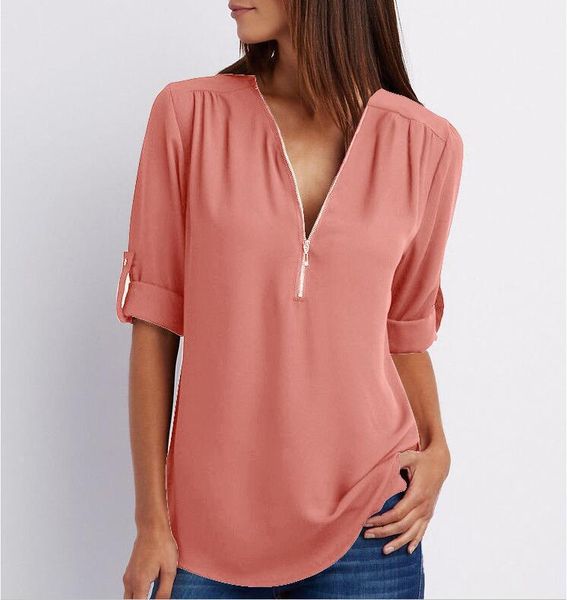 womens t shirt solid color casual t shirts womens large size deep v neck tees spring fashion women t shirt size s-5xl, White
womens t shirt solid color casual t shirts womens large size deep v neck tees spring fashion women t shirt size s-5xl, White