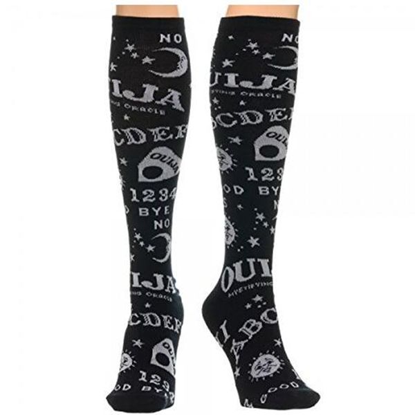 thigh high long socks women ladies black color over the knee fashion letter pattern ouija board rainbow japanese, Black;white
thigh high long socks women ladies black color over the knee fashion letter pattern ouija board rainbow japanese, Black;white