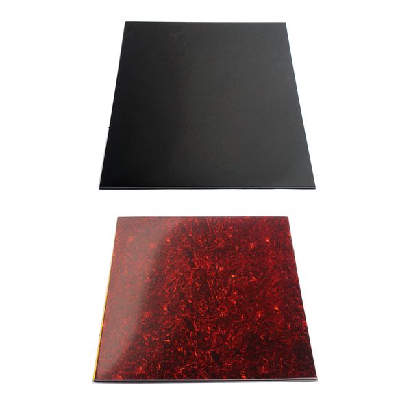 2 pieces pvc guitars bass scratch plate diy materials protector 440x290x2.2mm
2 pieces pvc guitars bass scratch plate diy materials protector 440x290x2.2mm
