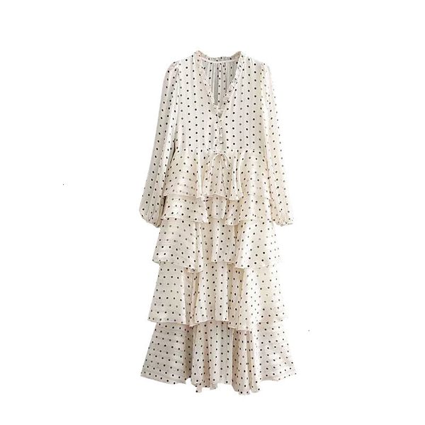 ladies dresses women clothing sweet polka dot print ruffles long dress 2019 fashion v neck long sleeve casual vestidos mujer, Black;gray
ladies dresses women clothing sweet polka dot print ruffles long dress 2019 fashion v neck long sleeve casual vestidos mujer, Black;gray