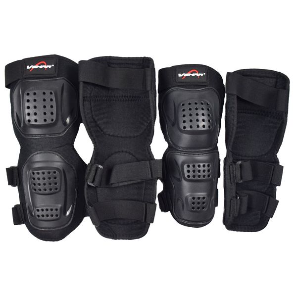 4pcs motorcycle knee pads for motocross off road knee and elbow protector protective gear black motorbike sport pad
4pcs motorcycle knee pads for motocross off road knee and elbow protector protective gear black motorbike sport pad