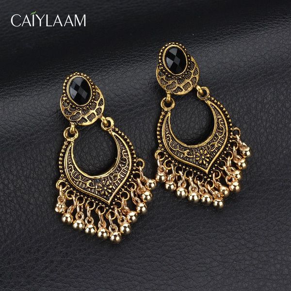 caiylaam 2019 bohemian women fashion hollow metal beads tassel fringe dangle earrings female trendy alloy ethnic retro earrings, Silver
caiylaam 2019 bohemian women fashion hollow metal beads tassel fringe dangle earrings female trendy alloy ethnic retro earrings, Silver