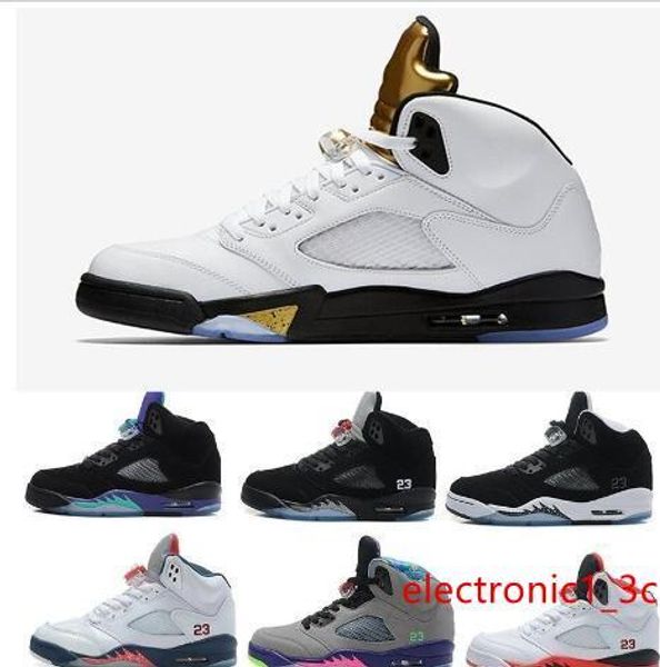 new mens basketball shoes 5 white cement black metallic 5s red blue suede oreo sneakers grape color bel oreo men 8-13
new mens basketball shoes 5 white cement black metallic 5s red blue suede oreo sneakers grape color bel oreo men 8-13