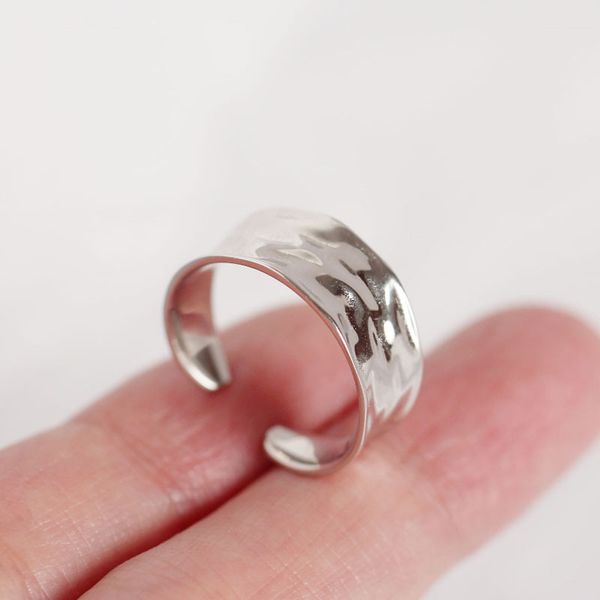brief wide rings for women,s925 sterling silver uneven rings, adjustable opening irregular surface jewelry,party wedding bands, Golden;silver
brief wide rings for women,s925 sterling silver uneven rings, adjustable opening irregular surface jewelry,party wedding bands, Golden;silver