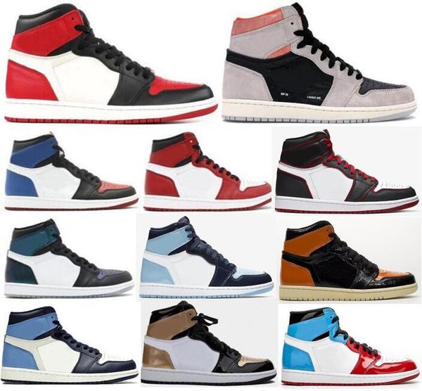 high og 1 bloodline bred toe neutral grey unc patent basketball shoes men 1s black gold toe 3 chameleon sneakers with box
high og 1 bloodline bred toe neutral grey unc patent basketball shoes men 1s black gold toe 3 chameleon sneakers with box