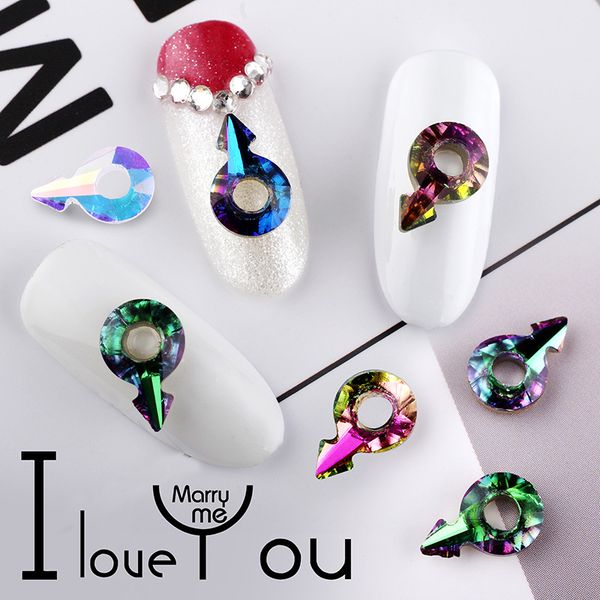 1pc nail rhinestone love arrow diamond crystal shiny gems gender symbol manicure 3d nail art ornaments small jewelry decoration, Silver;gold
1pc nail rhinestone love arrow diamond crystal shiny gems gender symbol manicure 3d nail art ornaments small jewelry decoration, Silver;gold