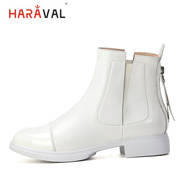 haraval 2019 autumn and winter classic retro ankle boots comfortable low heel genuine leather handmade shoes zipper 33-40 b246, Black
haraval 2019 autumn and winter classic retro ankle boots comfortable low heel genuine leather handmade shoes zipper 33-40 b246, Black