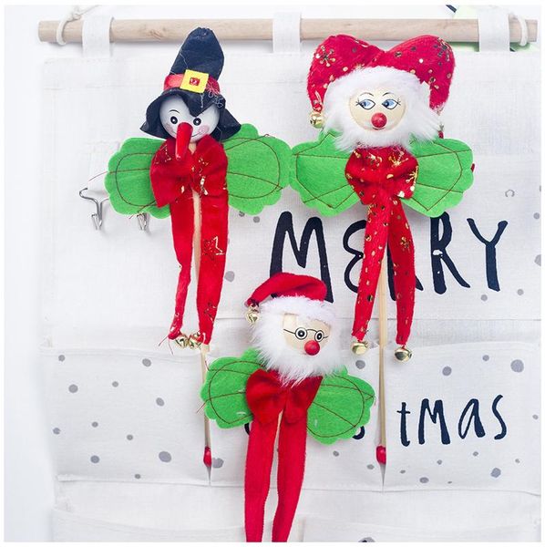 2020 new year christmas decorations wooden diy christmas children's toys non-woven cloth shakes the bell xmas kid gift fz246
2020 new year christmas decorations wooden diy christmas children's toys non-woven cloth shakes the bell xmas kid gift fz246