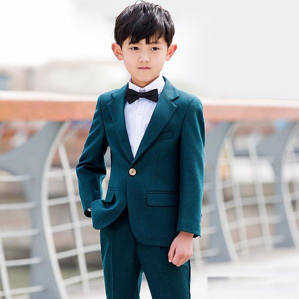 new solid color fashion boy suit three-piece suit (jacket + pants + vest) children's dance party formal dress, Black
new solid color fashion boy suit three-piece suit (jacket + pants + vest) children's dance party formal dress, Black
