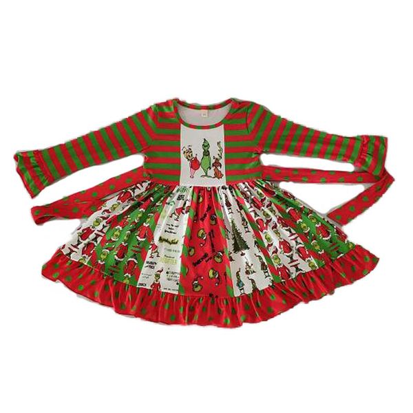 2019 cartoon hipster dress baby girls striped long sleeve dress kids boutique children's clothing casual vestidos gxj, Red;yellow
2019 cartoon hipster dress baby girls striped long sleeve dress kids boutique children's clothing casual vestidos gxj, Red;yellow