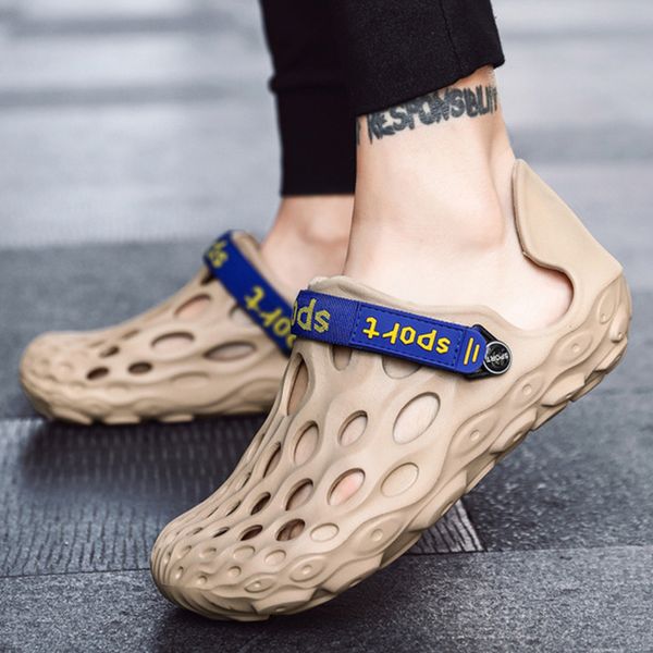 cool summer men's sandals design couple large size beach sandals coconut shoes men outdoor personality eva soft walking shoes, Black
cool summer men's sandals design couple large size beach sandals coconut shoes men outdoor personality eva soft walking shoes, Black