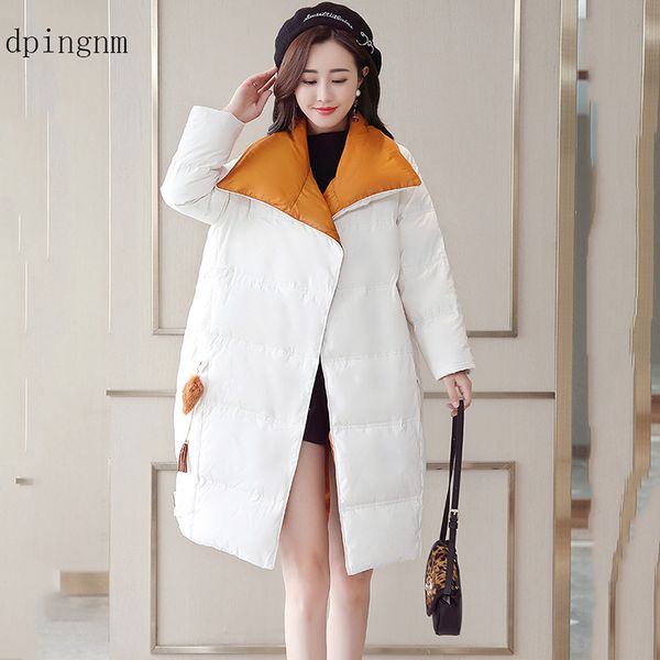 europe oversized winter coat female warm down jacket parkas women 2018 long cotton padded jackets streetwear thick overcoat 2654, Black
europe oversized winter coat female warm down jacket parkas women 2018 long cotton padded jackets streetwear thick overcoat 2654, Black
