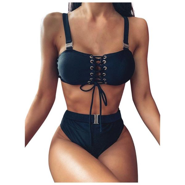 swimsuit female string lace up bikini 2020 high cut swimwear women summer bathers halter bikini set swim suit
swimsuit female string lace up bikini 2020 high cut swimwear women summer bathers halter bikini set swim suit