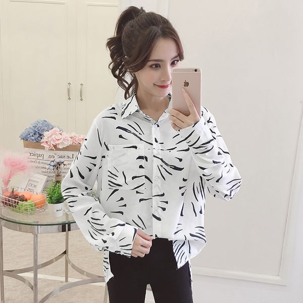 xl- 5xl 2019 new spring summer plus size office lady chiffon bow print turn-down collar long sleeve women blouses shirts y3, White
xl- 5xl 2019 new spring summer plus size office lady chiffon bow print turn-down collar long sleeve women blouses shirts y3, White